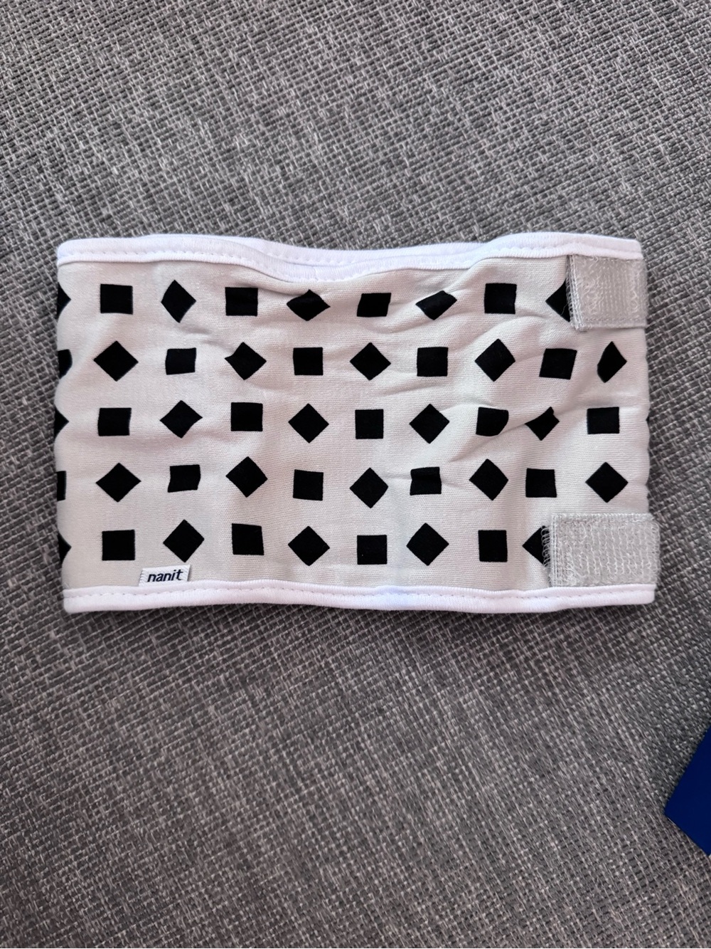 Nanit Breathing band Black & White Patterned size small 0-3 months